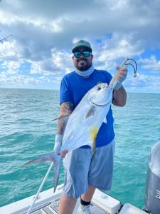 Large Crevalle Jack Fishing in Florida Keys