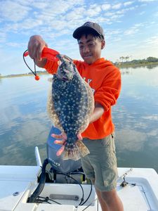 Angler fishing in North Carolina