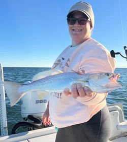 A person fishing in Morehead City