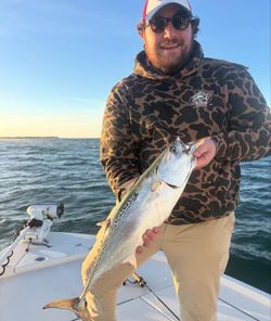 A person fishing in North Carolina