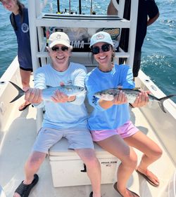 Two Spanish mackerel caught on fishing charter in Morehead City NC
