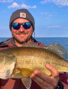 Lone angler fishing in MI