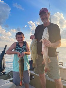 3 lake trout caught while fishing in MI