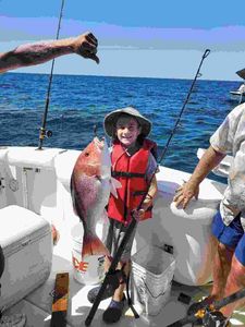 Got This Giant Red Snapper!