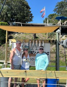 Trio of anglers fishing in FL