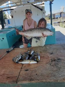 Kid Fished for Trout and more in Lake Salvador