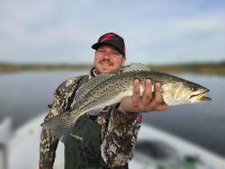 Trout Dinner later! - Manns Harbor, NC.