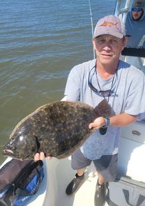 Flounder's Stealthy Glide Mann Harbor NC