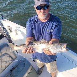 Speckled Trout Catch In Manns Harbor, NC