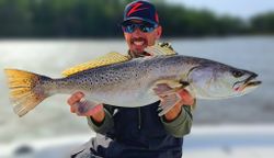 Spotted Weakfish caught while fishing in North Carolina