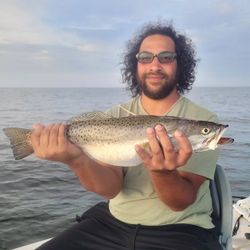 Angler fishing in Manns Harbor