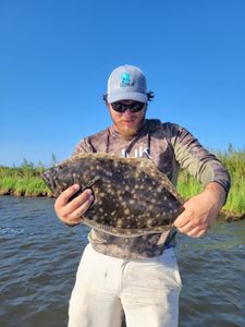 A person fishing in NC