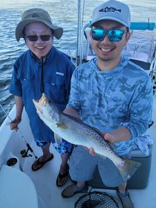 Spotted weakfish caught in Manns Harbor