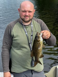 Angler fishing in Glenburn
