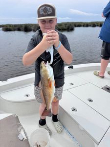 Redfish caught by angler in LA