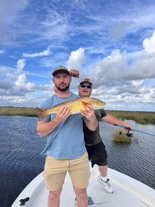 Redfish caught while fishing in LA