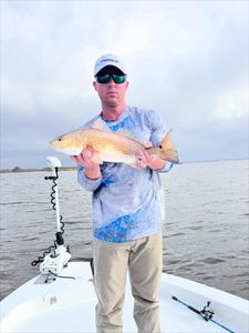 Redfish caught while fishing in LA