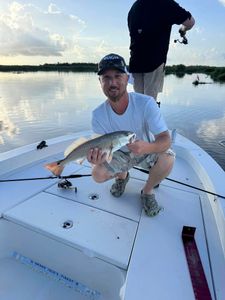 Redfish caught fishing in Lafitte