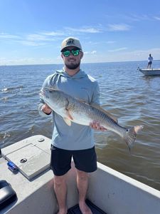 Redfish caught while fishing in Lafitte
