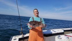 Angler with 19-inch fish in Atlantic City