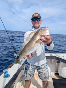 A person fishing in Atlantic City
