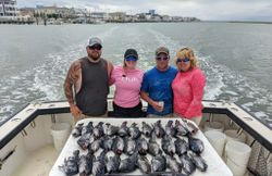 Anglers enjoying a fishing trip in Atlantic City