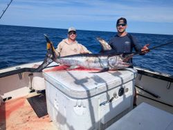 Two people fishing in New Jersey