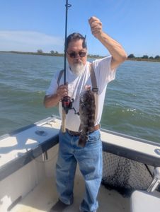 Angler fishing in NJ