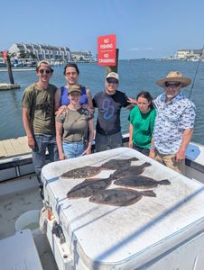2 big fish caught by 6 people in Atlantic City