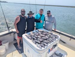 Four people fishing in NJ