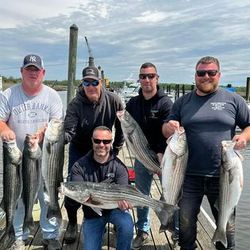 6 bluefish, fishing at Neptune