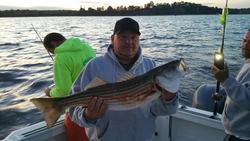 Striped Bass, 28 inches, caught fishing in Neptune