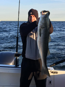 Striped bass fishing in NJ