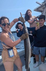 4 people fishing in Florida