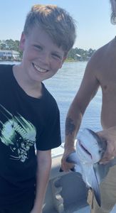 Angler with rod enjoying fishing in FL