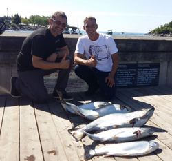 3 big fish caught during fishing trip in Toronto