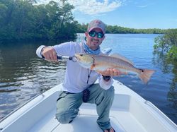 Redfish caught while fishing in FL