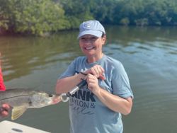 Snook fish caught while fishing in FL