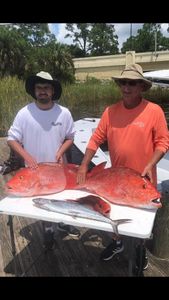 Hooked Plenty of Snapper in Pensacola