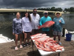 Fishing adventure with 5 people in Pensacola