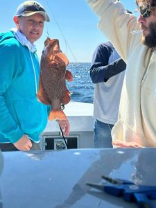 Two people fishing in Pensacola