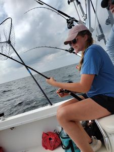 Person fishing in Buffalo, best fishing
