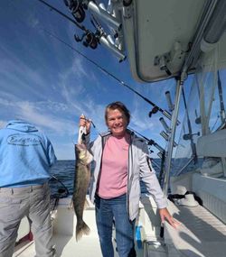 Angler fishing in New York