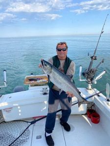 Muskellunge fish caught in Buffalo, fishing