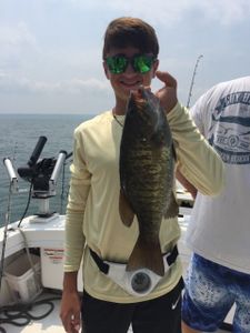 One person fishing in NY