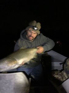 Angler fishing in New York