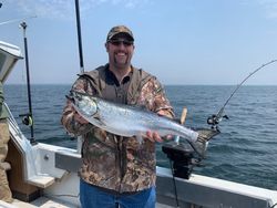 Chinook Salmon caught while fishing in NY