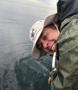 A person fishing in Ontario