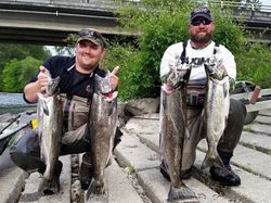 4 big fish caught in Aumsville while fishing