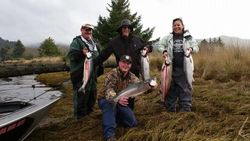 4 big fish caught during fishing in Oregon